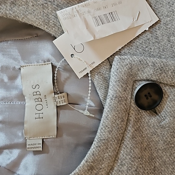 Hobbs London NWT wool swing coat - Picture 2 of 7